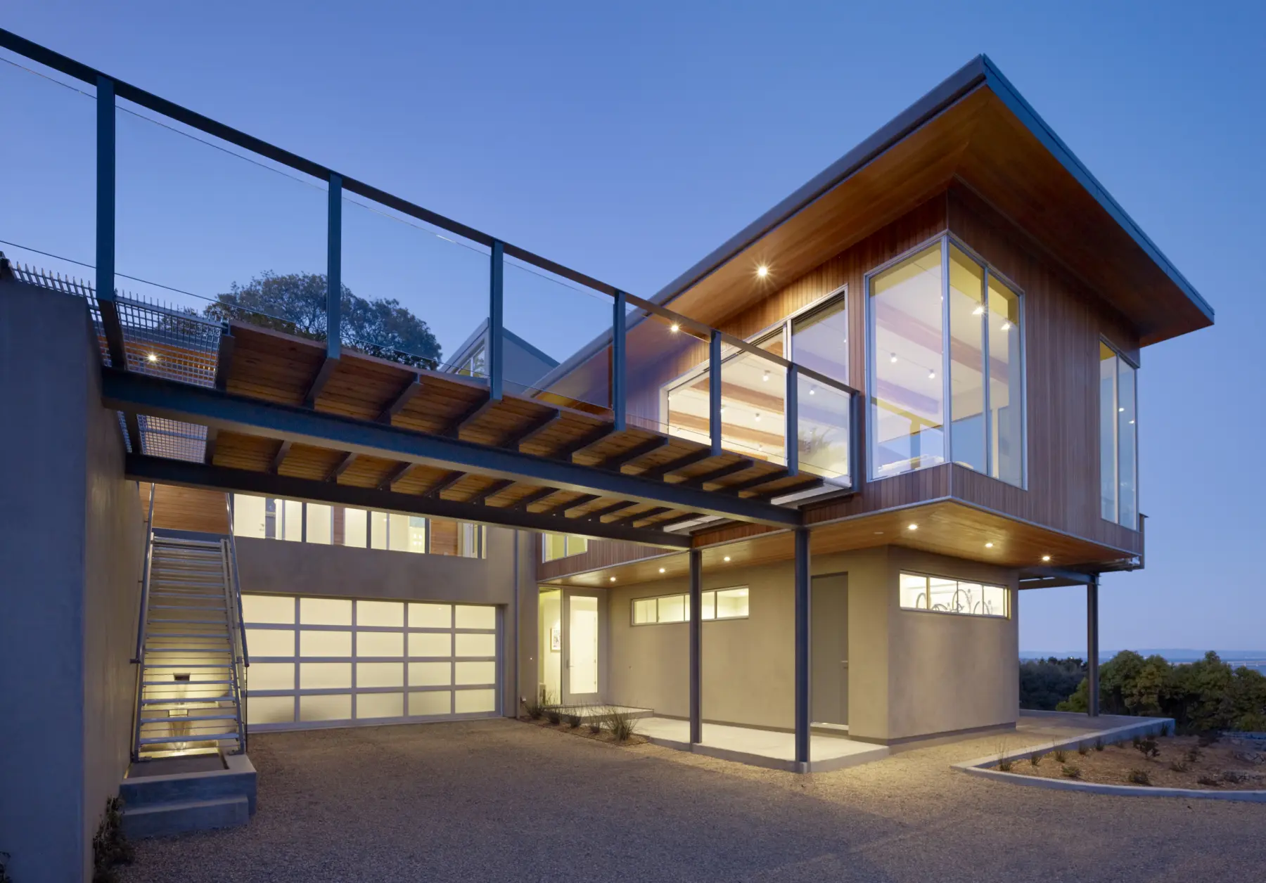 image of butler-armsden-tiburon-bay-house-front-facade-evening.jpg